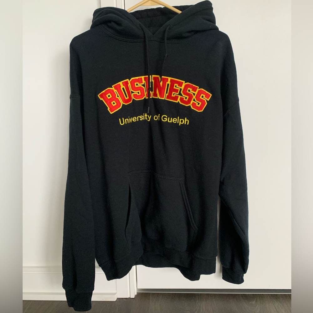 University of Guelph Business hoodie. Size large.